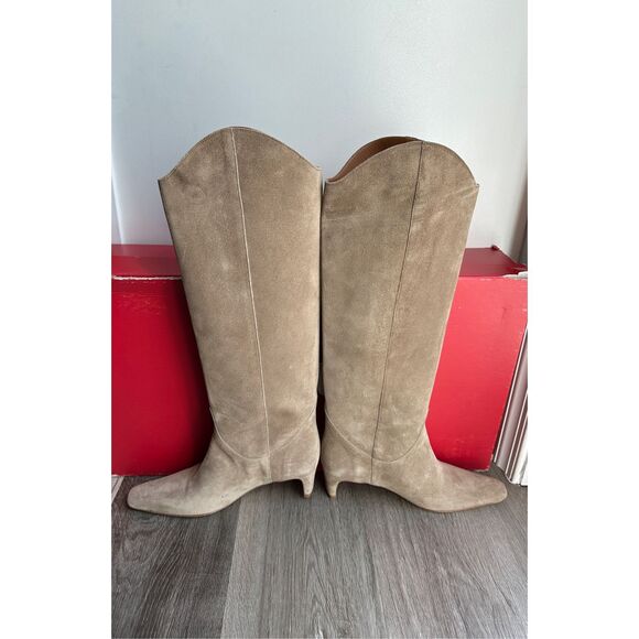 STAUD WESTERN WALLY BOOT DUNE SUEDE EU38/US8 $495 - Picture 12 of 16